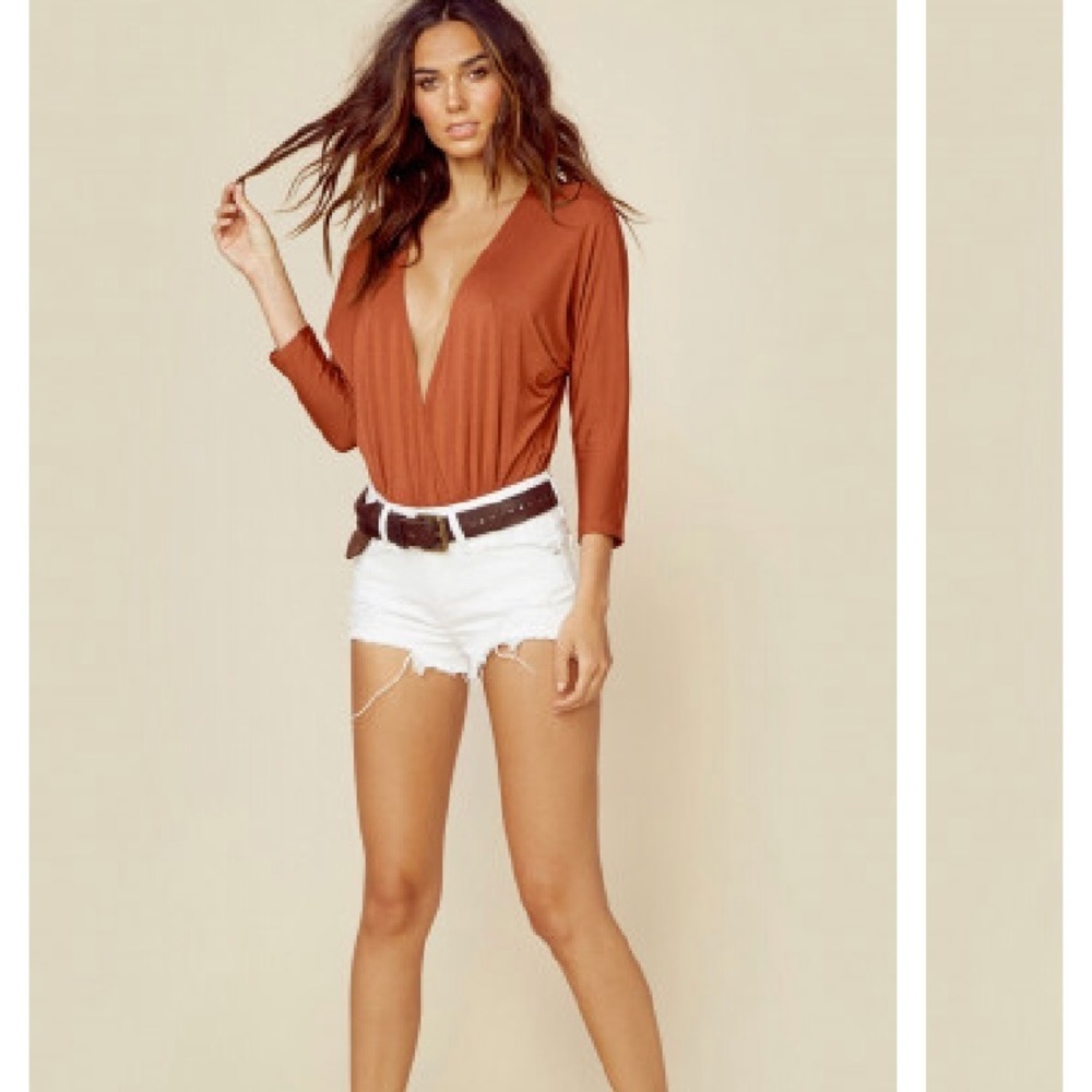NEW • Blue Life • Studio 54 Bodysuit Chestnut M